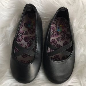 Black ballet dress up shoes